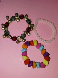 ✨ Stylish & Trendy Bracelets – Set of 3 ✨