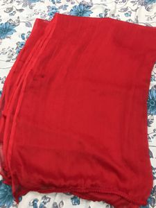 Red Kurta Set With Dupatta