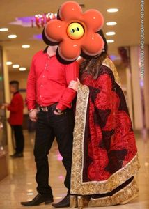 Elegant Red Saree