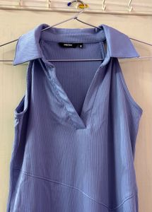 Stylish Periwinkle Midi Dress