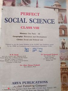 Class 8th Social Science Book