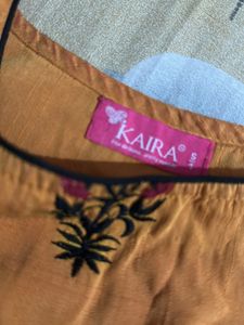 flower Embroidered Kurti
