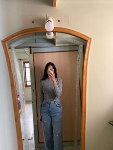 Grey Woollen Top