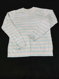 Striped Long Sleeve T-Shirt for Winter Wear