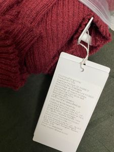 Burgundy Off-Shoulder Ribbed Top SAVANA