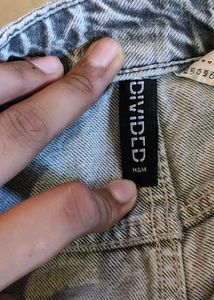 Wide Leg Denim Jeans