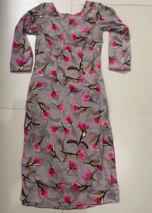 Floral Print Kurta