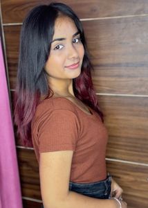 Square Neck Top For Girls Or Women Brown
