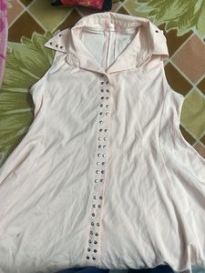 Cute Pink Sleeveless Top