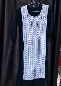 Elegant Black Kurta