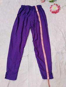 Purple Embellished Kurti Set(Bust-32)