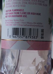 Bath and body works Gingham gorgeous bodymist