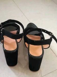 Black Strappy Heels
