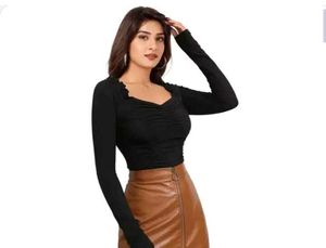 Black Western Top