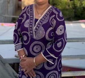 Elegant Purple Kurta