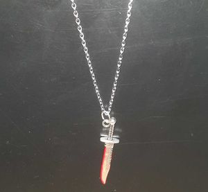 🔪🩸Hunt You Down Blood Sword Necklace Charm🔪🩸