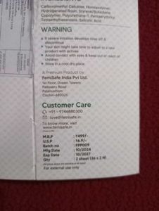 Femisafe Acne Pimple Patch