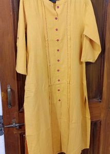 Stylish Yellow Kurta