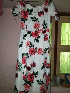 Floral Print Casual Dress