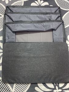 Grey Fabric Storage Bins (Set of 4)