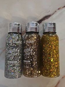 Hair Face Body Glitter Gel