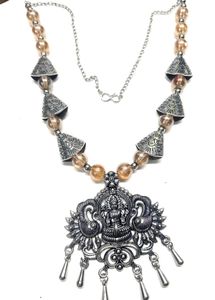 Oxidised Statement Necklace