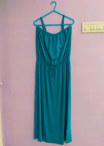 Blue Sleeveless Dress