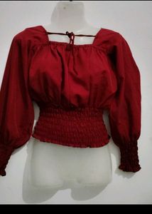 ♥️ New Beautiful Maroon Top For Womens