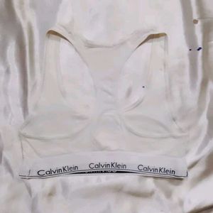 Calvin Klein White Bra