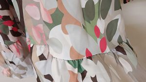 Multicolored Short Dress