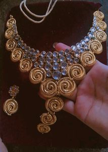 New Spargz Artificial Gold Platetd Synthetic Stone
