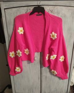 Daisy Detail Cardigan
