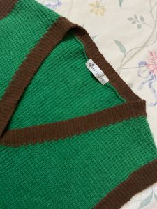 V neck Cardigan Sweater