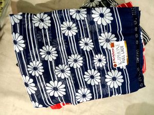 Floral Print Saree