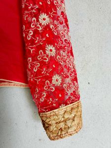Red Blouse.New 1 Time Use