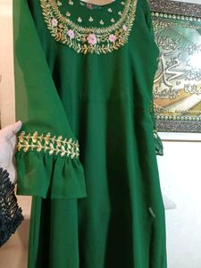 Fancy Floor Touch Gown At Clearance Sale