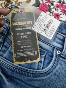Blue Denim Jeans brand new sealed tag from showrom