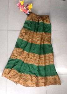 Striped Maxi Skirt
