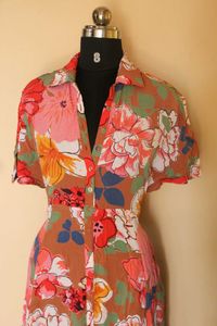 Floral Maxi Dress With Pockets