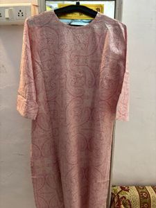 Pink Kurta With Pant