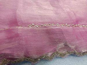hand work saree