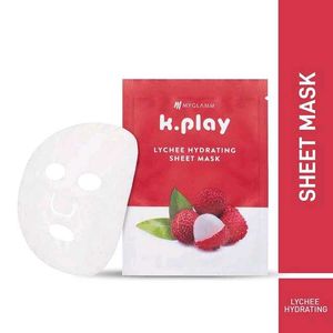 MyGlamm K.Play Lychee Hydrating Sheet Mask-Lychee