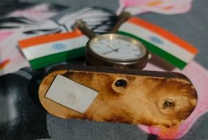 Vintage India Flag Clock Combo..Buy 1 Get One free