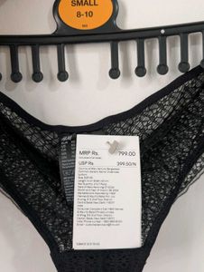 Combo - H&amp;m - Black Ruffle &amp; Lace Briefs