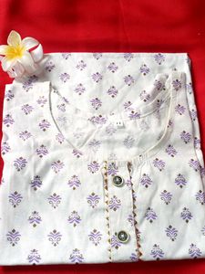 Elegant Printed Short Kurti