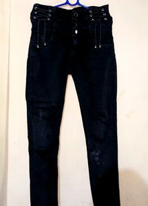 High Waist Black Jeans🖤