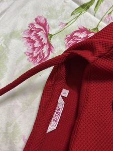 Red Crop Top By Ginger