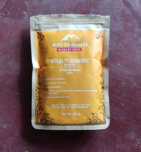 Alps Goodness Wild Tarmaric Powder +free Gift 🎁