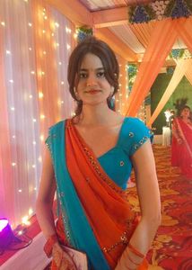 Very Beautiful Y2k Saree With Disigener Blouse