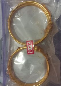 gold plated 2 picess kadha